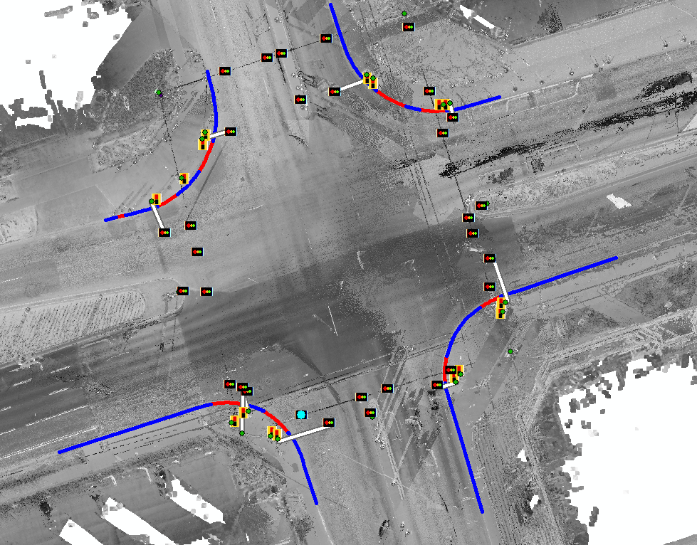 Road Intersection Objects