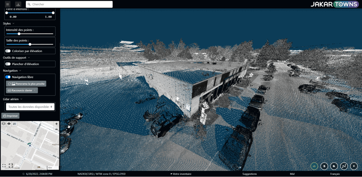 Lidar+Jakartowns