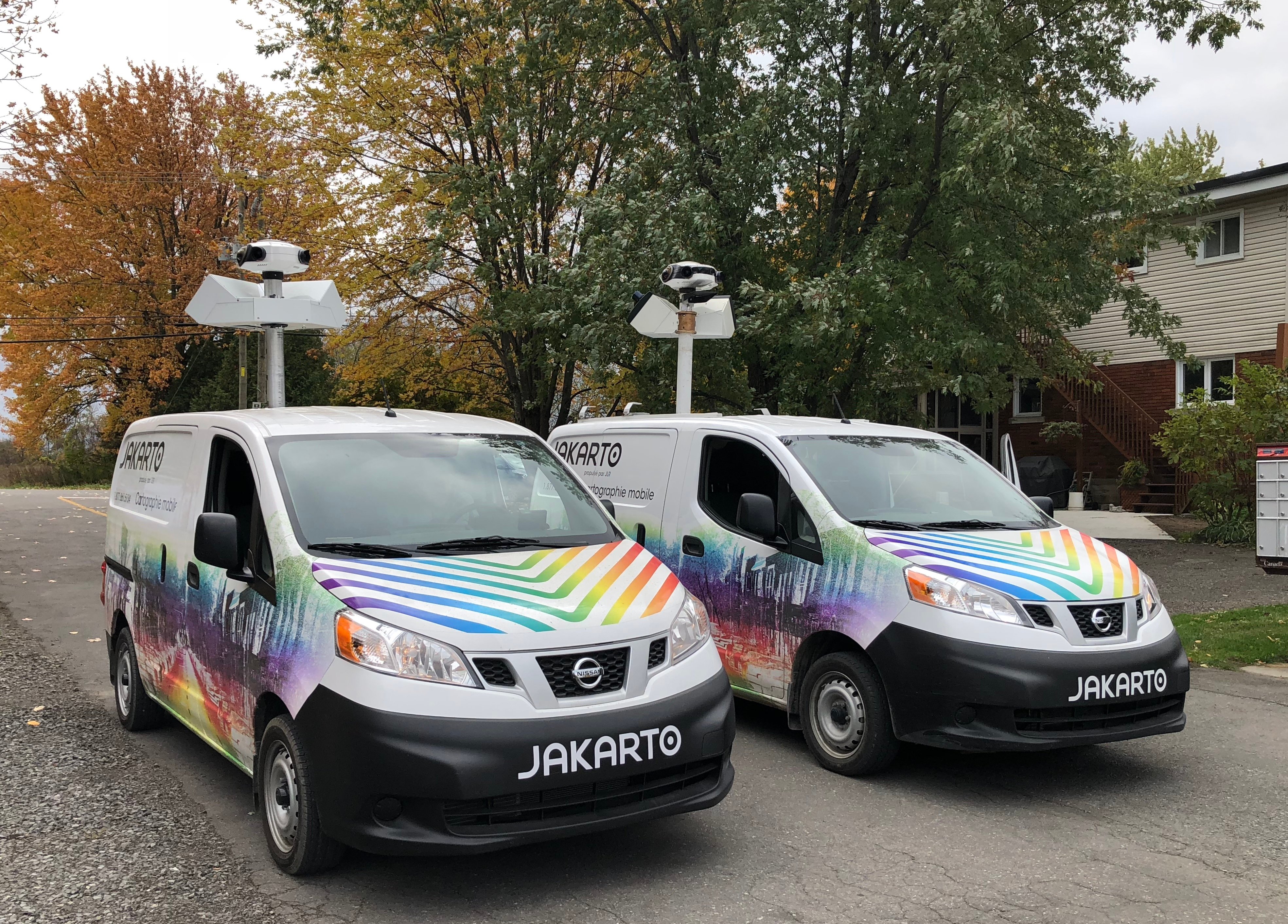 Jakarto’s mobile mapping units